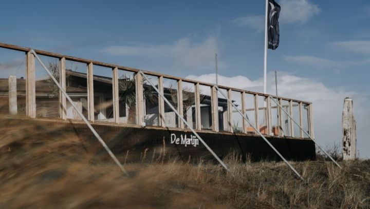 Strandpaviljoen de marlijn op Schiermonnikoog