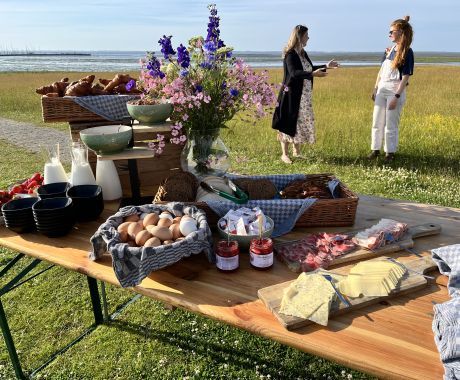 heerlijk ontbijt op de dijk