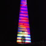 Hi-Lo lichtkunst op Schier van Daphne Glasmacher