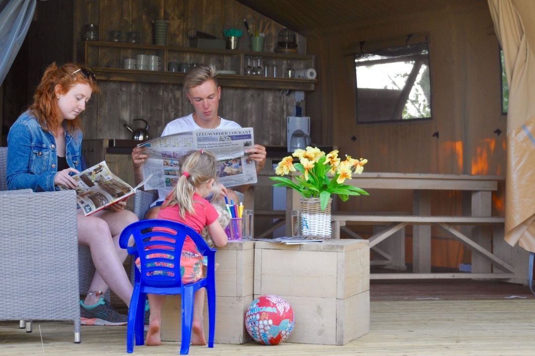 Vakantieboerderij Eureca - gezinstent Kerkuil