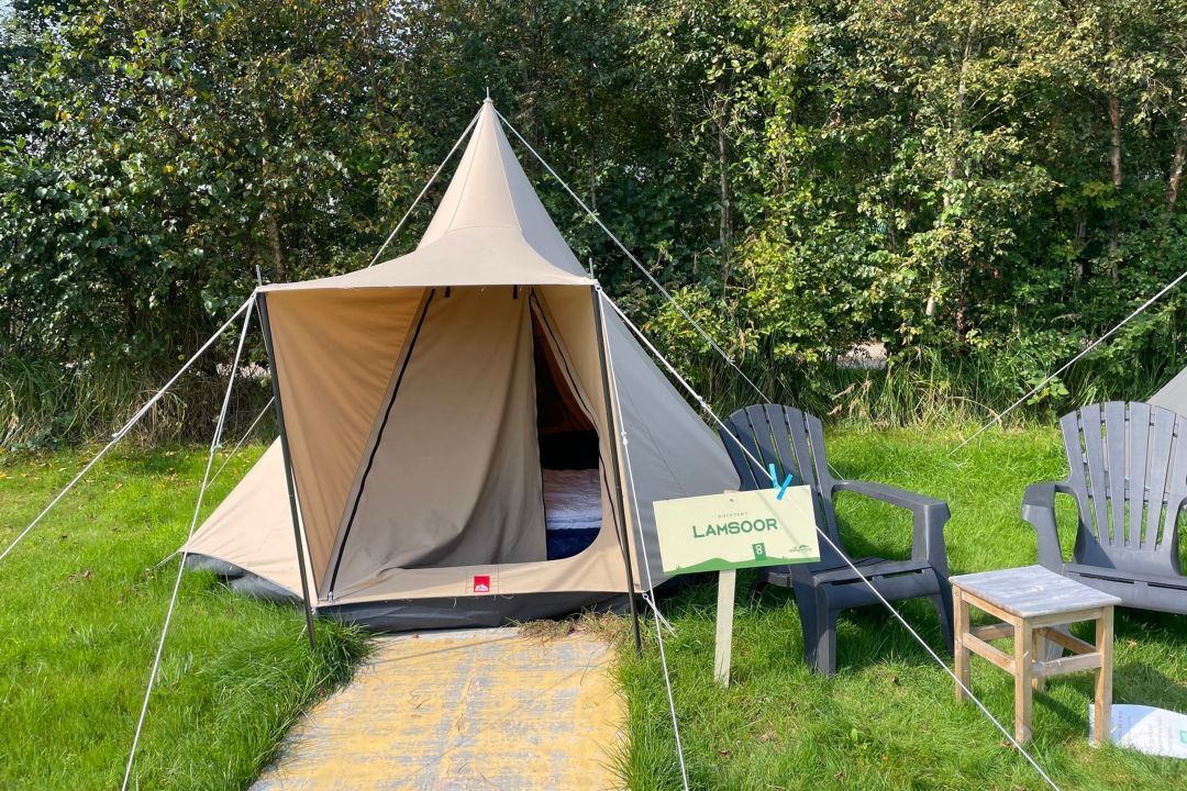 Duintent Lamsoor | Betaalbaar natuurverblijf op Waddeneiland
