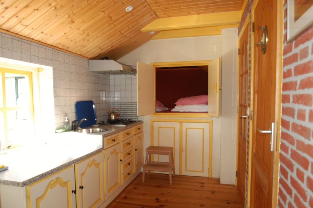 Vakantiehuisje Houtkachel huisje (2 personen)