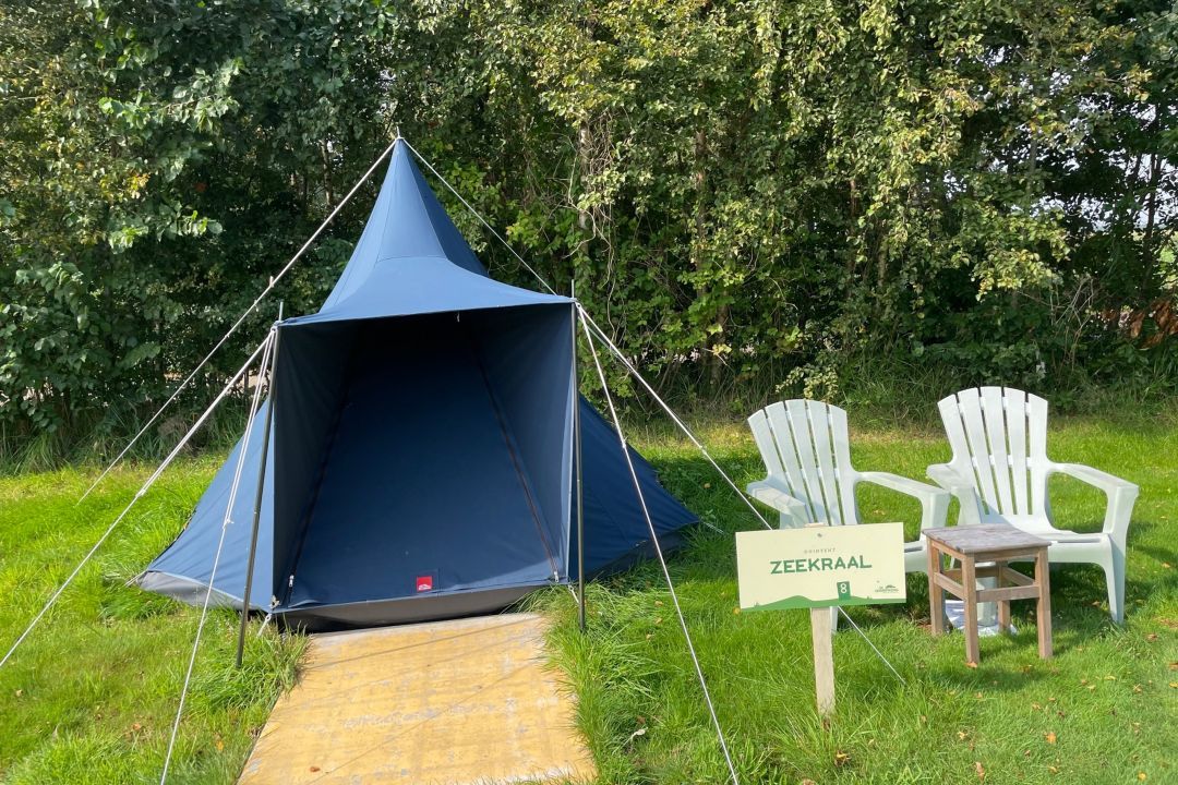 Duintent Zeekraal | Natuur, vogels en sterren kijken