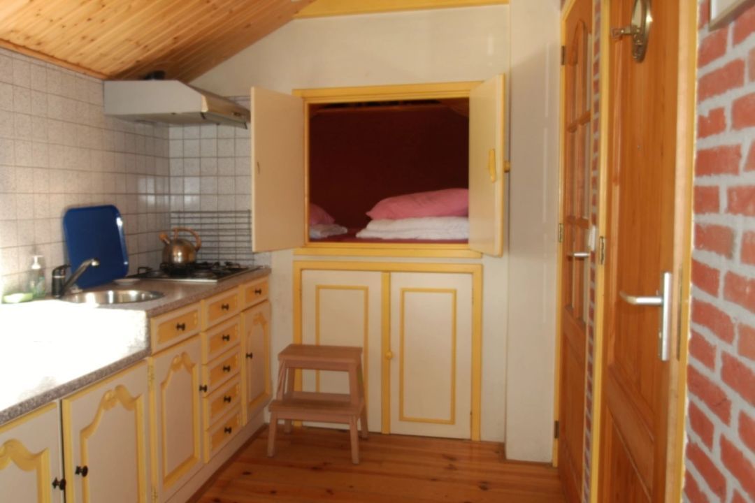 Vakantiehuisje Houtkachel huisje (2 personen)