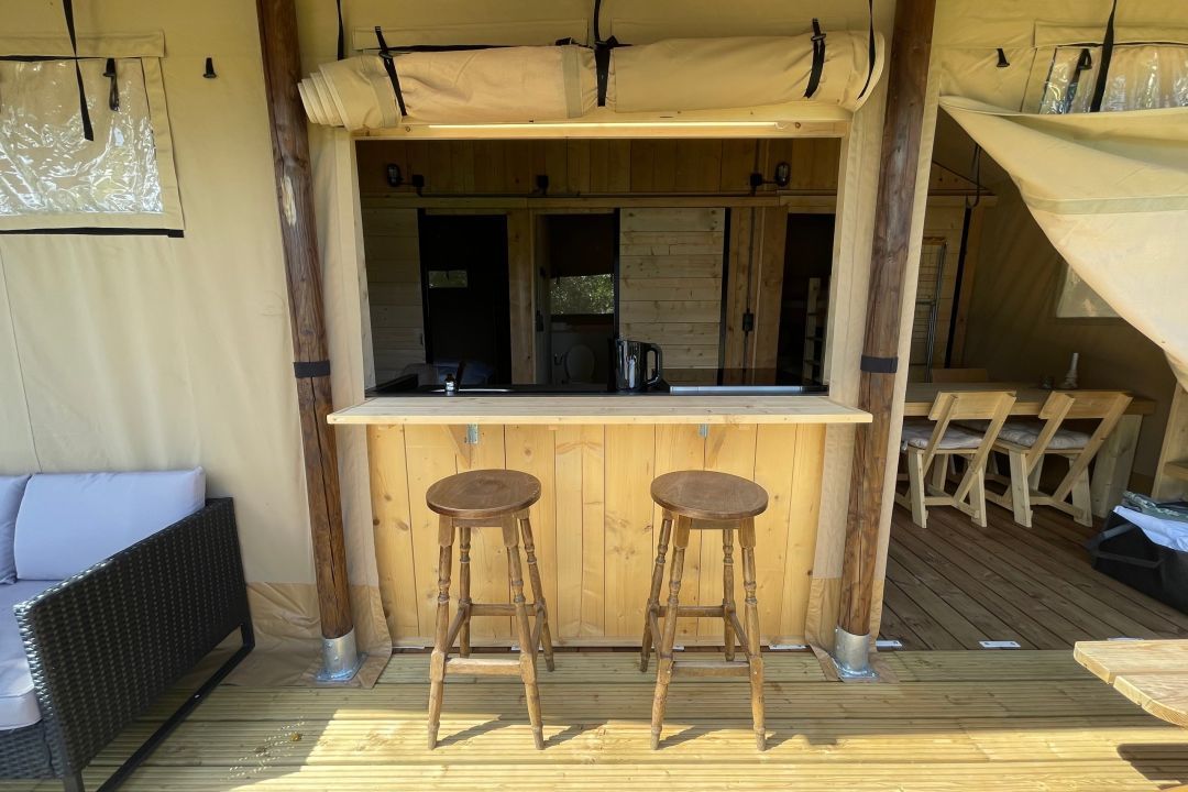 Safaritent Flued op Schiermonnikoog | Luxe tentverblijf in de duinen