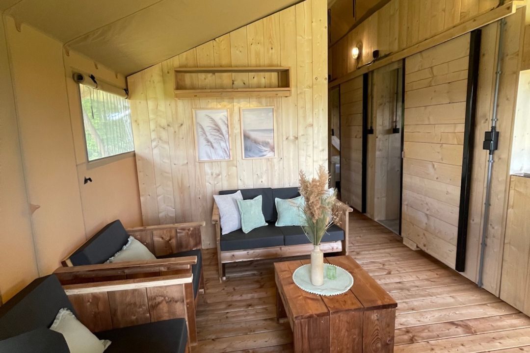 Safaritent Dún op Schiermonnikoog | Luxe voor 5 personen