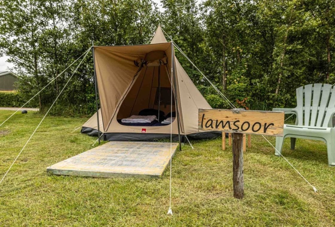 Duintent Lamsoor | Betaalbaar natuurverblijf op Waddeneiland