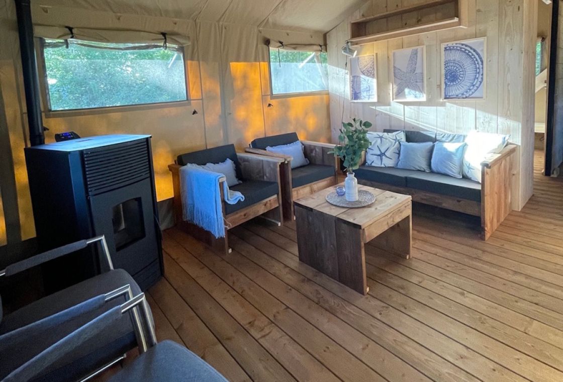 Safaritent Eive op Schiermonnikoog | Glamping voor 4 personen