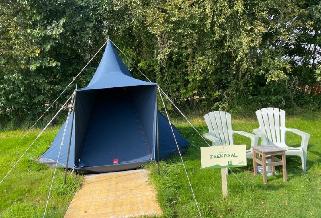 Duintent Zeekraal | Natuur, vogels en sterren kijken