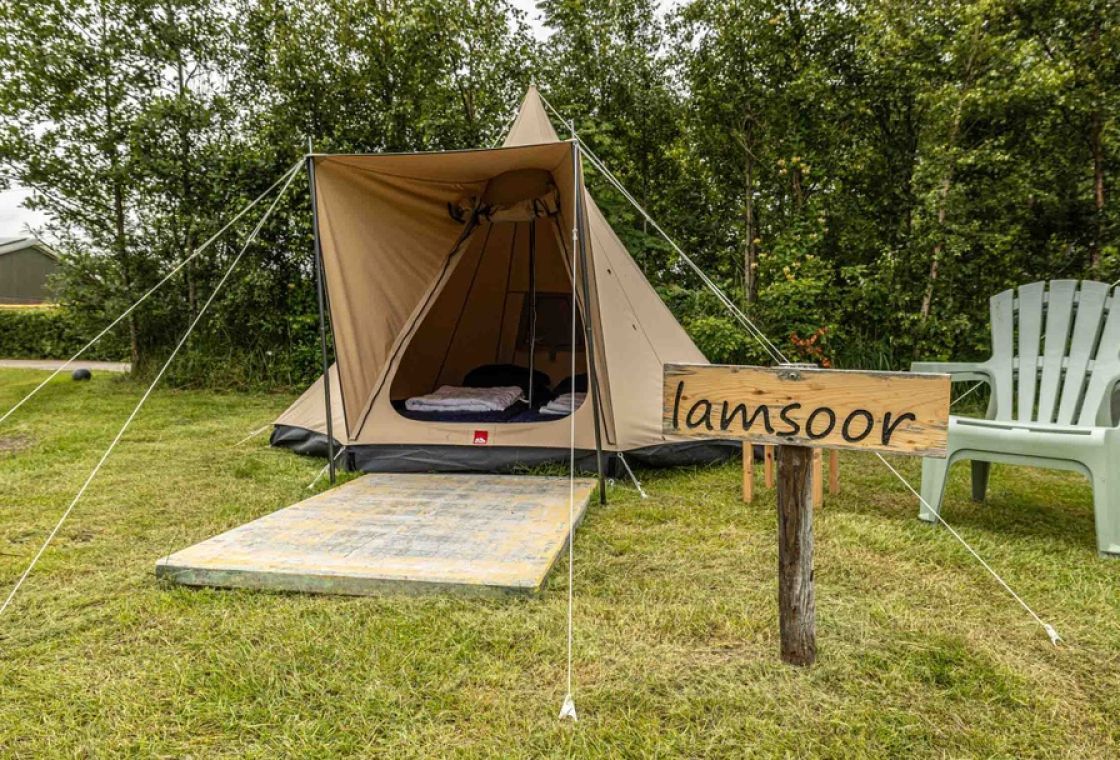 Duintent Lamsoor | Betaalbaar natuurverblijf op Waddeneiland