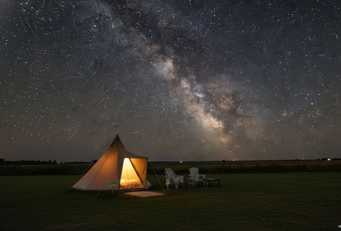 Duintent Zeekraal | Natuur, vogels en sterren kijken