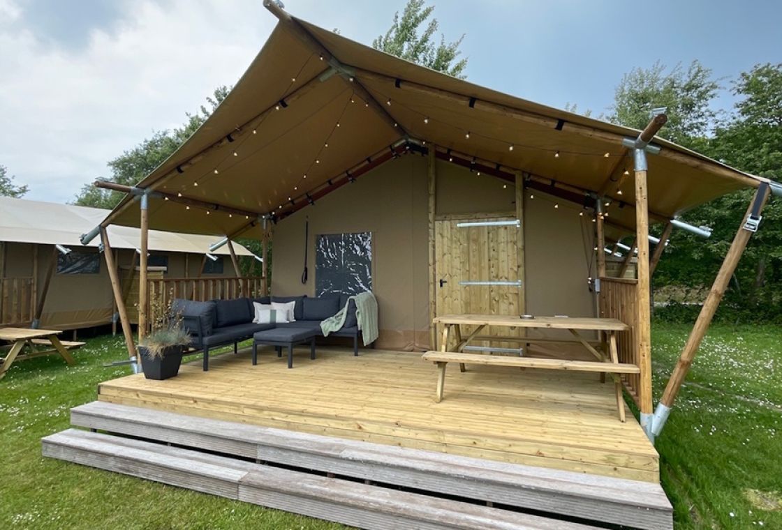 Safaritent Dún op Schiermonnikoog | Luxe voor 5 personen