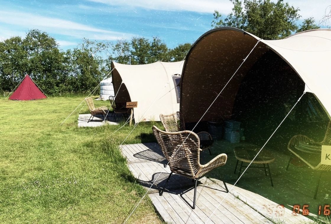 Recreatieboerderij de Oorsprong - Stuifduin de Waard tent