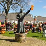 Koningsdag feest op Schiermonnikoog