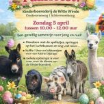pasen op de kinderboerderij