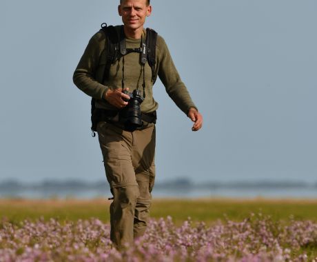 Folkert in zijn element