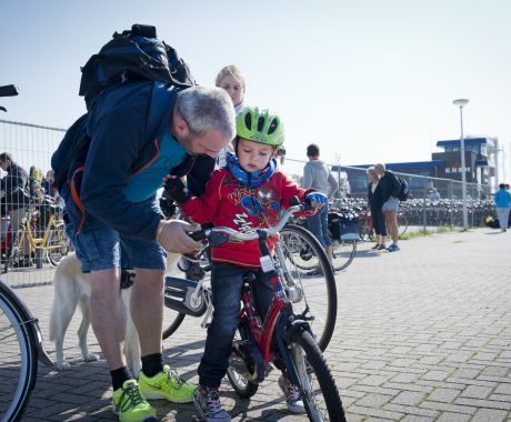 Lekker fietsen op het eiland