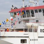 Veerbootcafé Wagenborg  op Schiermonnikoog