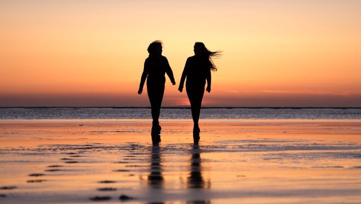 wandelen tijdens de november wandelmaand op Schiermonnikoog