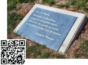 QRcode voor de eilander Taalroute