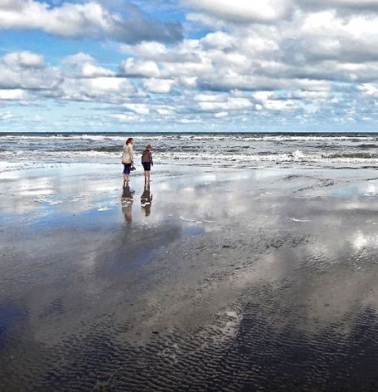 Langs de vloedlijn op Schiermonnikoog