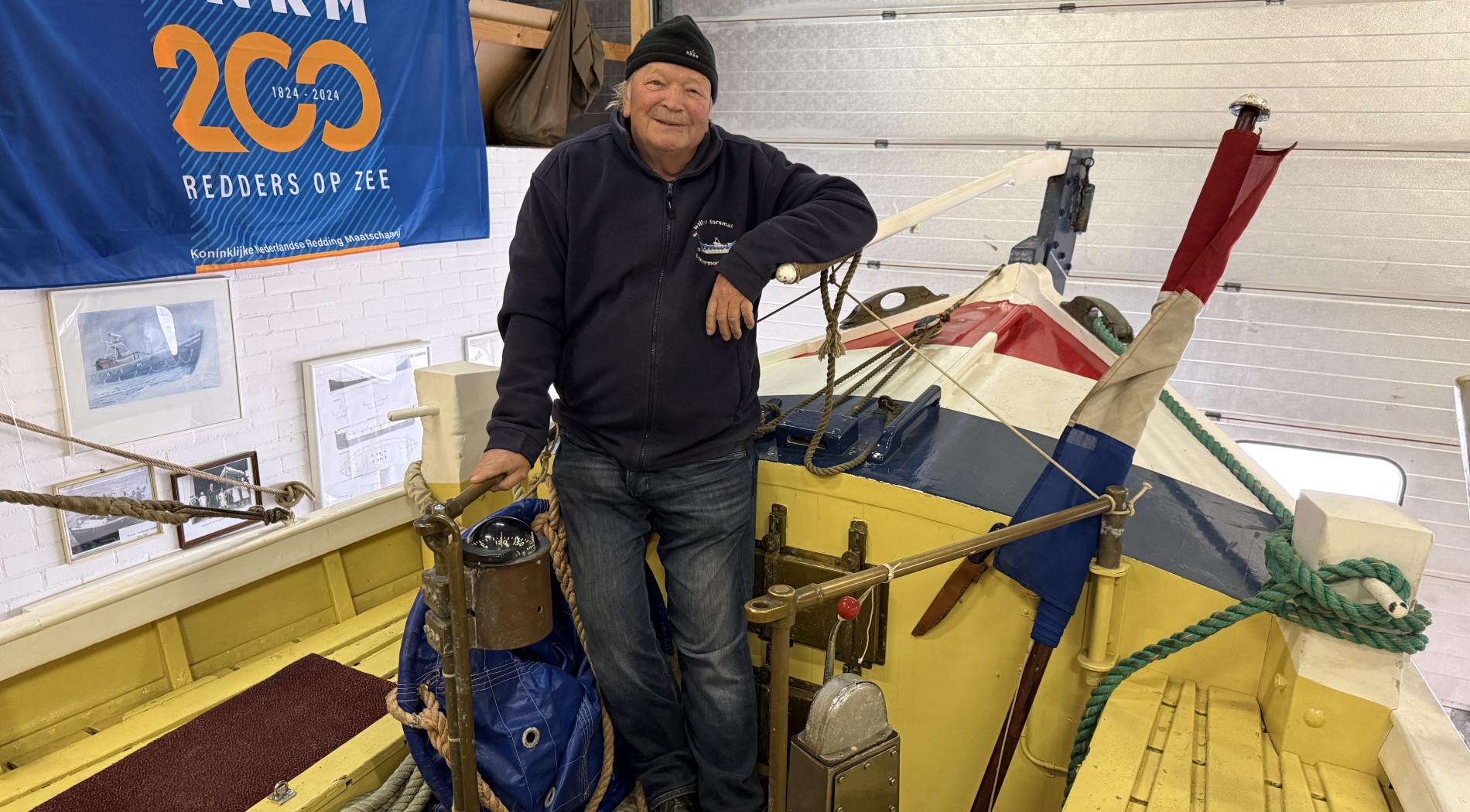 Henk Huizinga kent historische reddingboot de Willem Horsman als zijn broekzak.