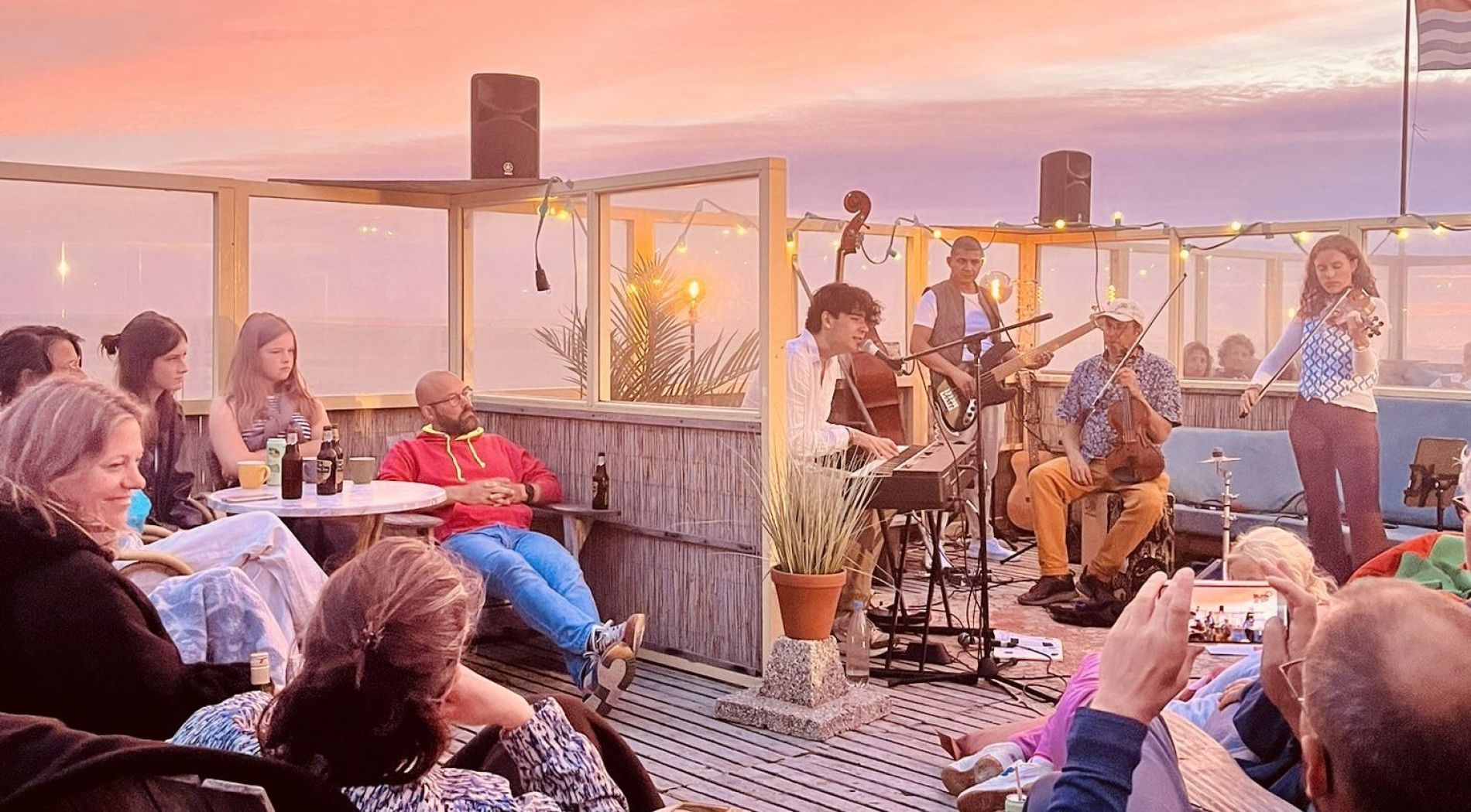 Jellyfish concert op Schiermonnikoog