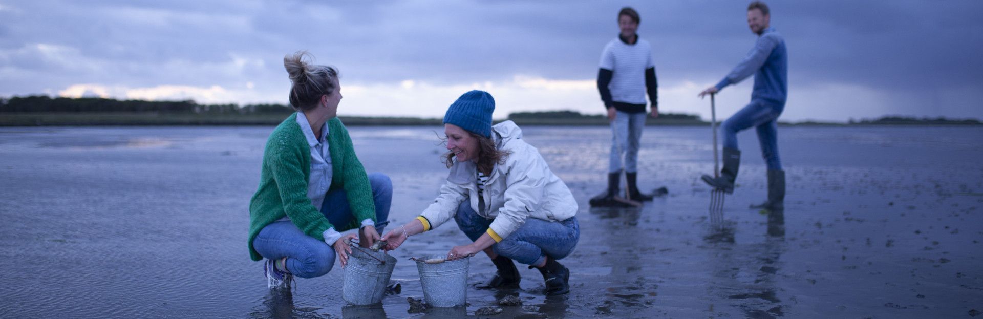 laag water op het Wad bij schiermonnikoog