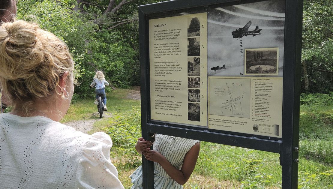 De wandelroute “80 jaar vrijheid” Schiermonnikoog