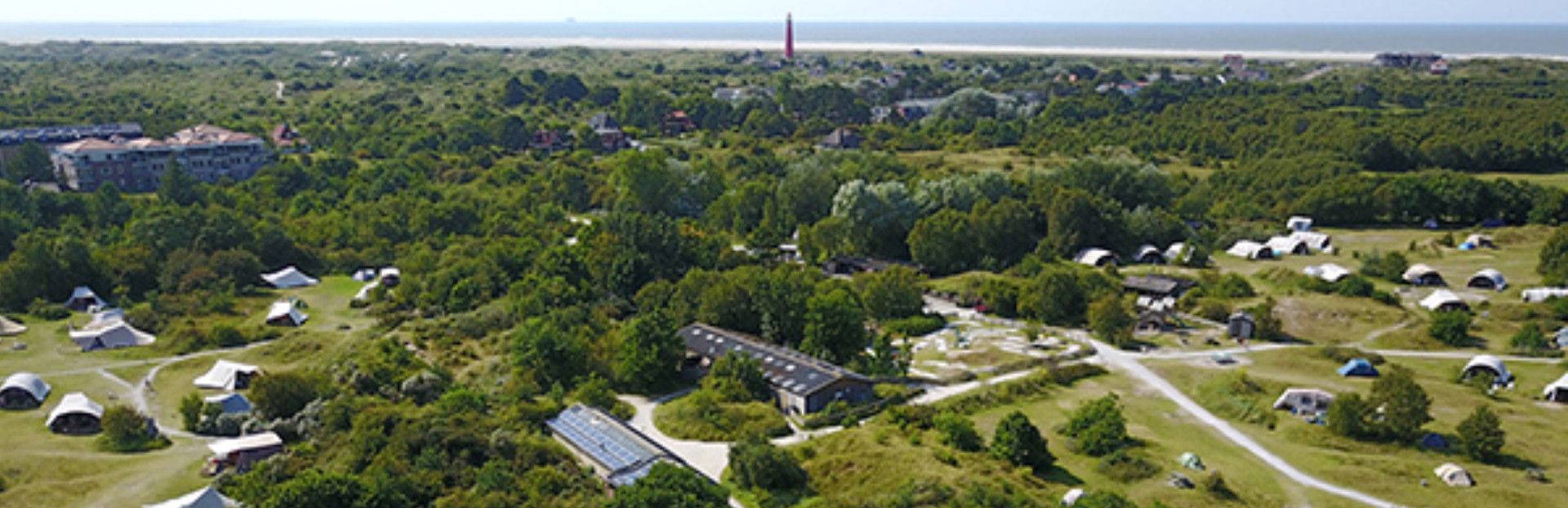 kamperen op waddeneiland Schiermonnikoog bij camping Seedune