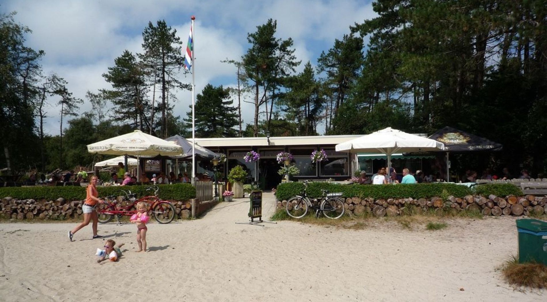 Terrasje pakken op Schiermonnikoog