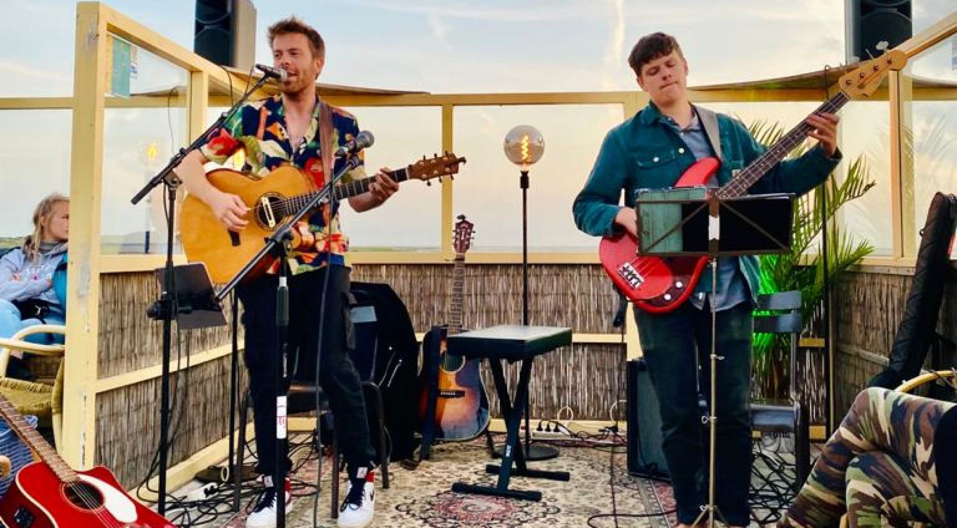Jellyfish in concert op Schiermonnikoog
