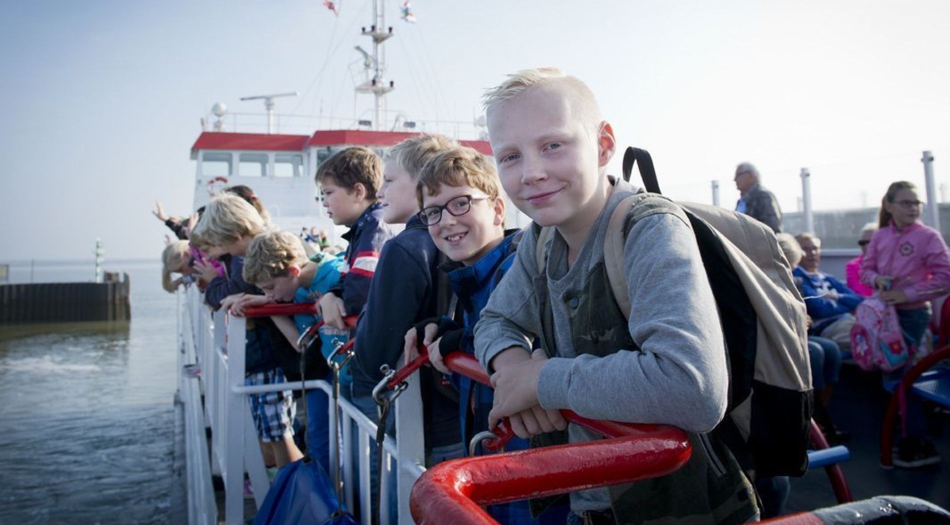 Op de boot naar Schier