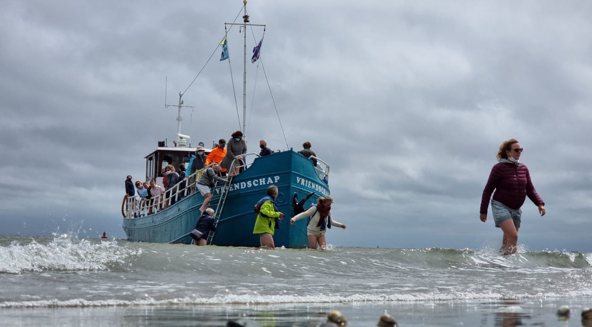 wadlopen en varen op Schiermonnikoog