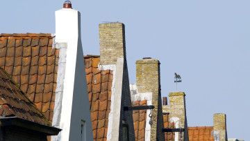 het dorp schiermonnikoog