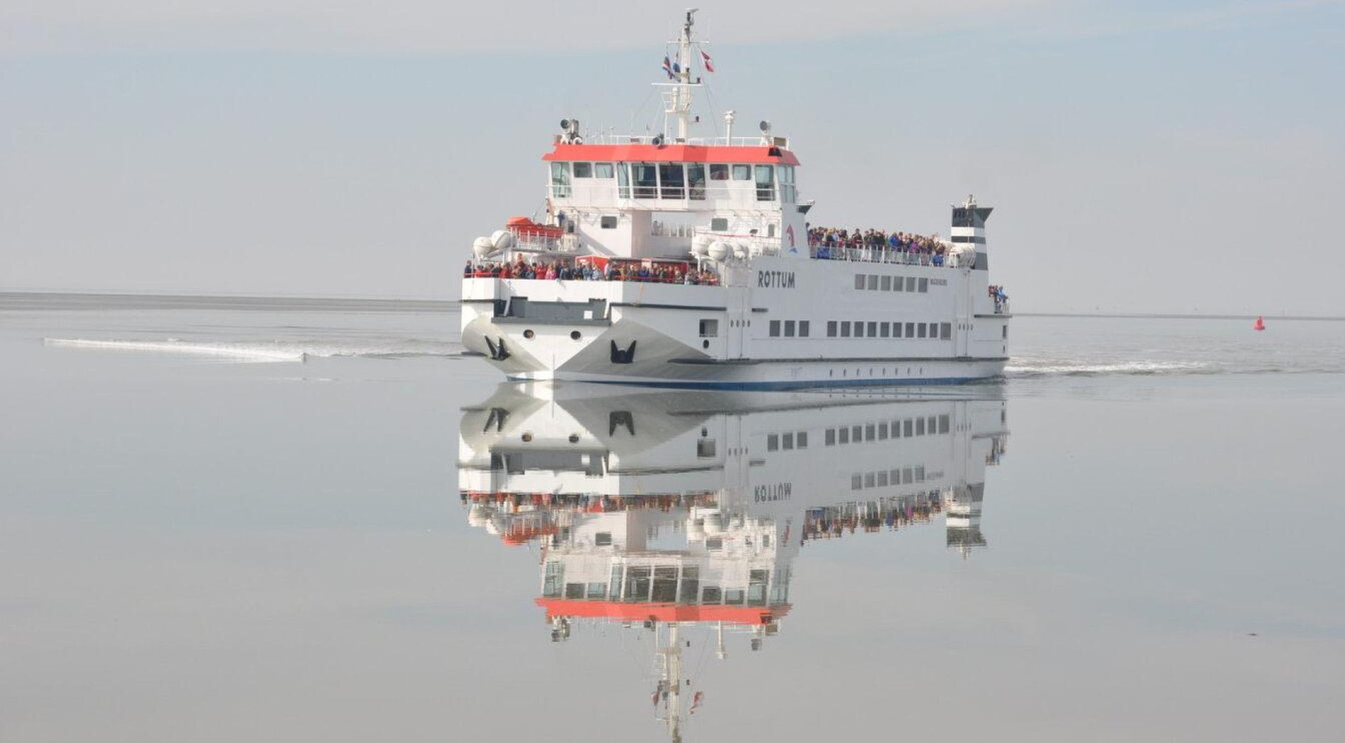 de veerboot van Schiermonnikoog