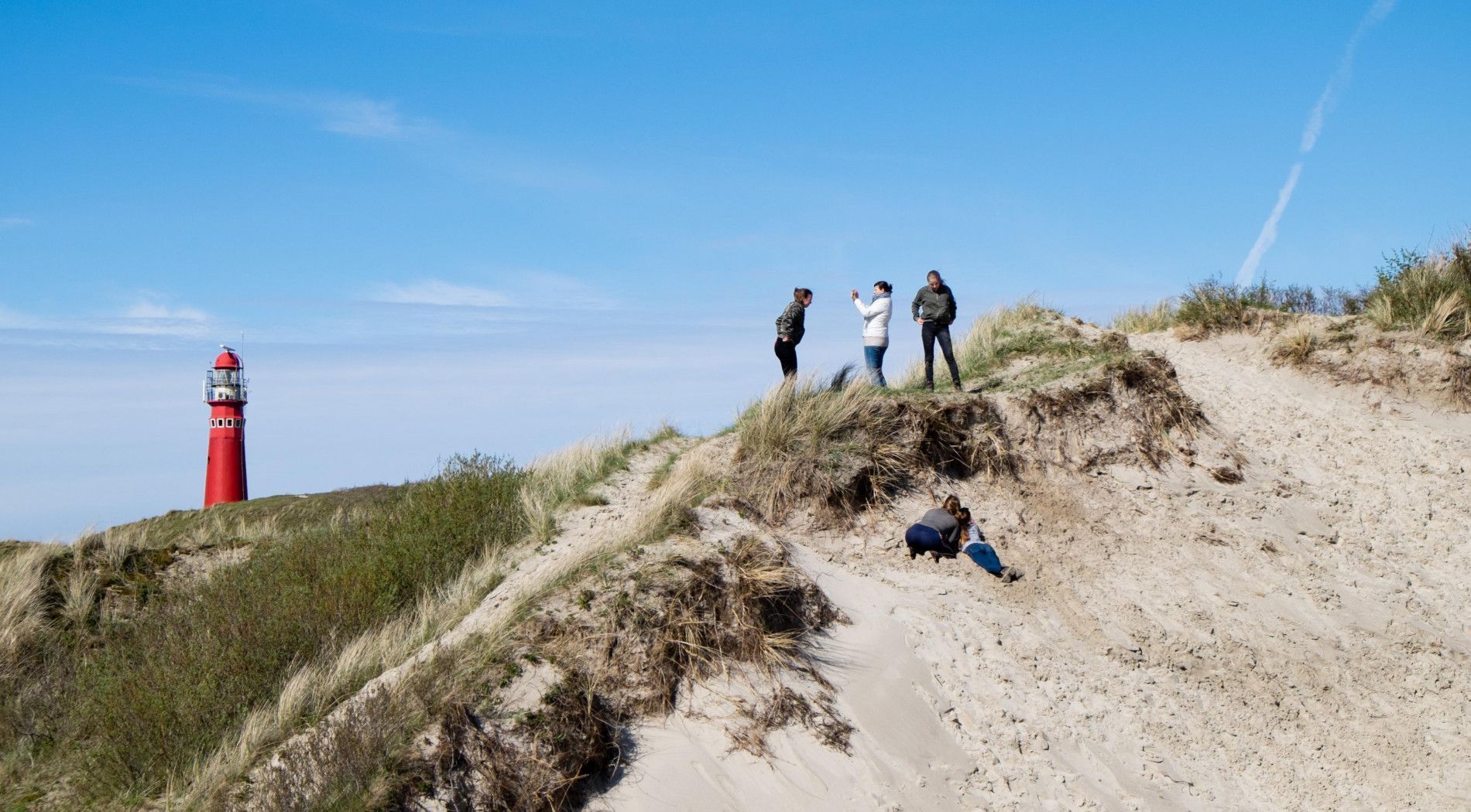 plezier in de duinen op Schier