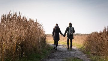 wandelen in november op Schiermonnikoog tijdens de wandelmaand