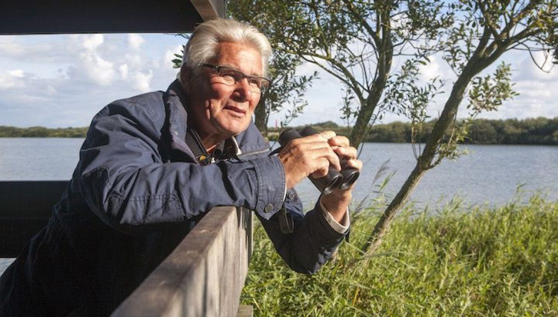 de rolstoeltoegankelijke vogelkijkhut op Schiermonnikoog
