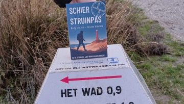 wandelen in november op Schiermonnikoog tijdens de wandelmaand