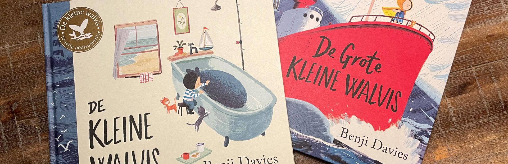 Boek en boot: de Kleine Walvis