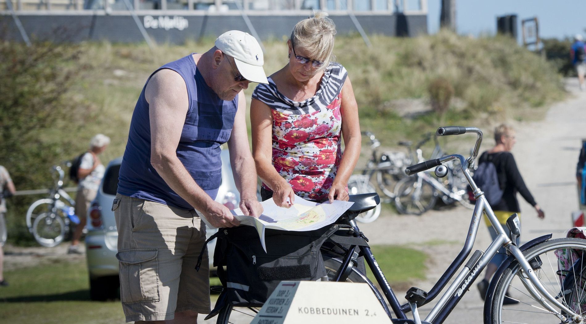 kaartlezen op Schiermonnikoog