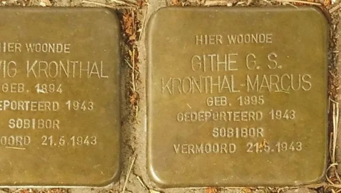 stolpersteine op Schiermonnikoog