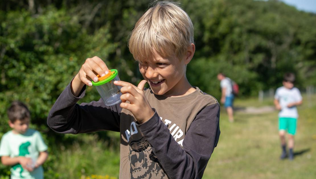 Kleine beestjes ontdekken op Waddeneiland Schiermonnikoog