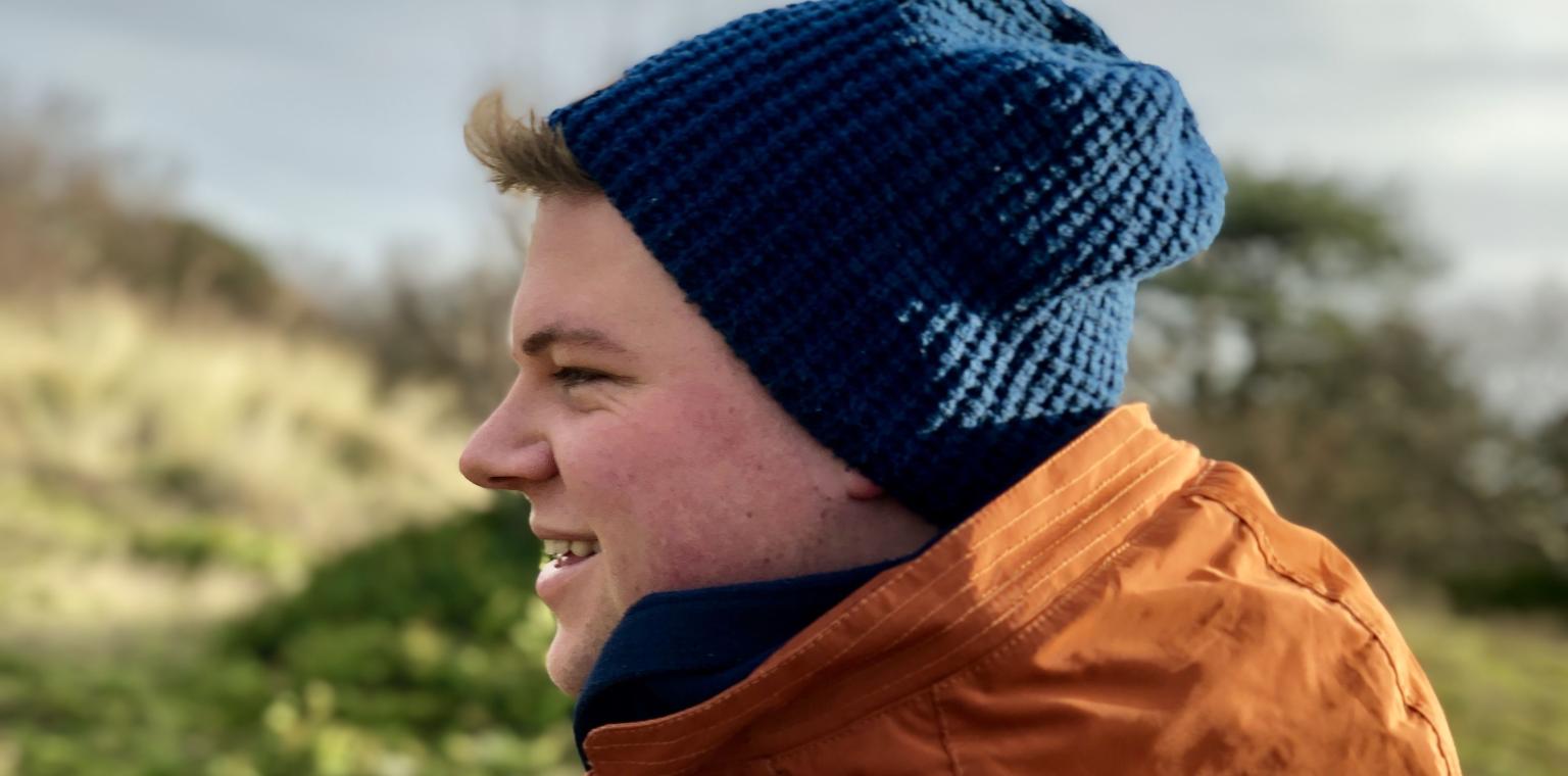 Yannick is opgegroeid op Schiermonnikoog