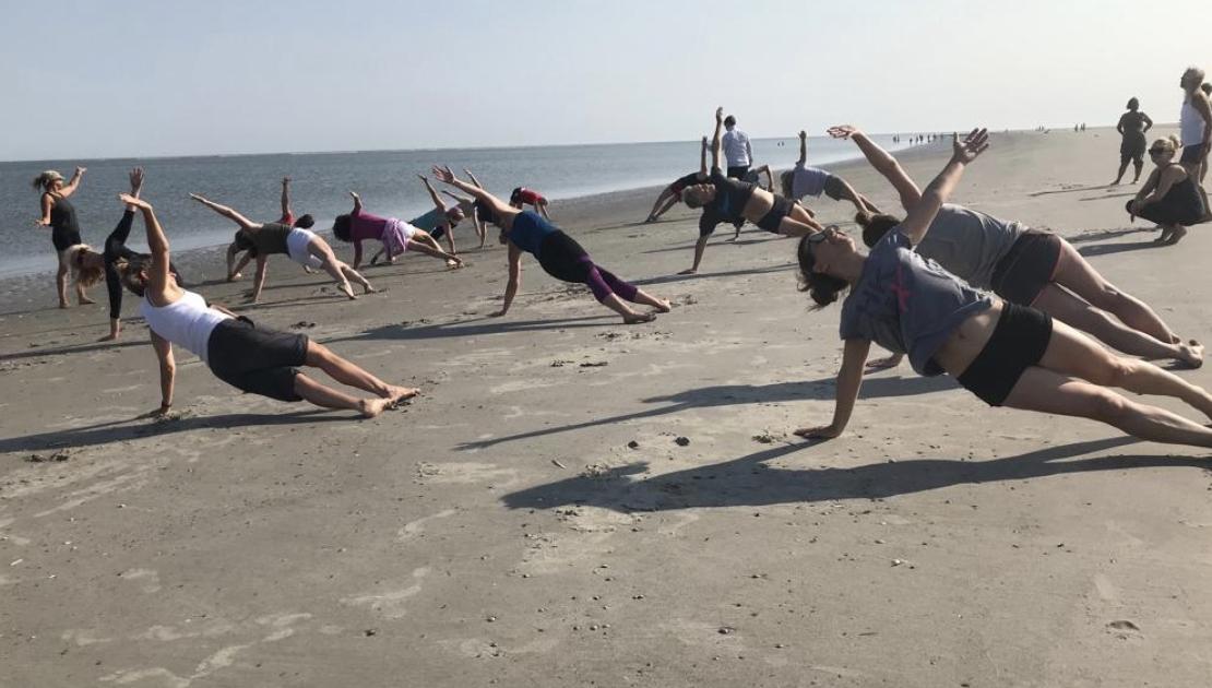 Yoga op Schiermonnikoog